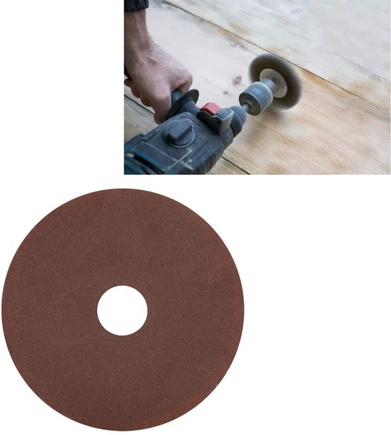 Dailygoods - Premium Keramische Kettingzaag Slijpschijf - Fijn Snijwiel - Hoge prestaties - 105x22mm - Ketting Slijpen - Gereedschap voor Hoekslijper — afbeelding 3