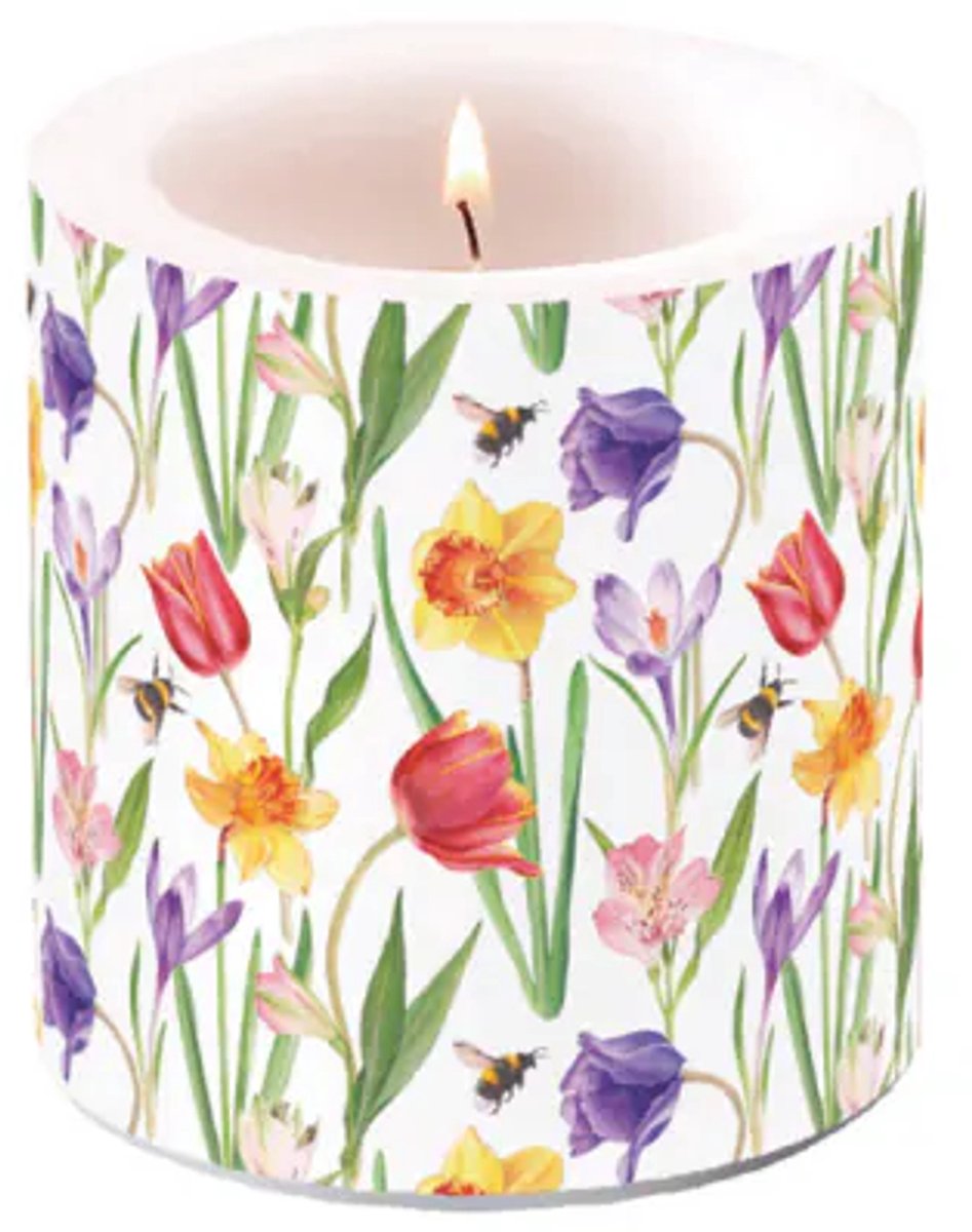 Ambiente Kaars - Flowers in Spring - 35 branduren Multi