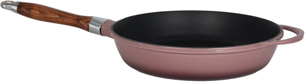 Lava Koekenpan - 28 cm - 2.8 liter - Gietijzer - Paars