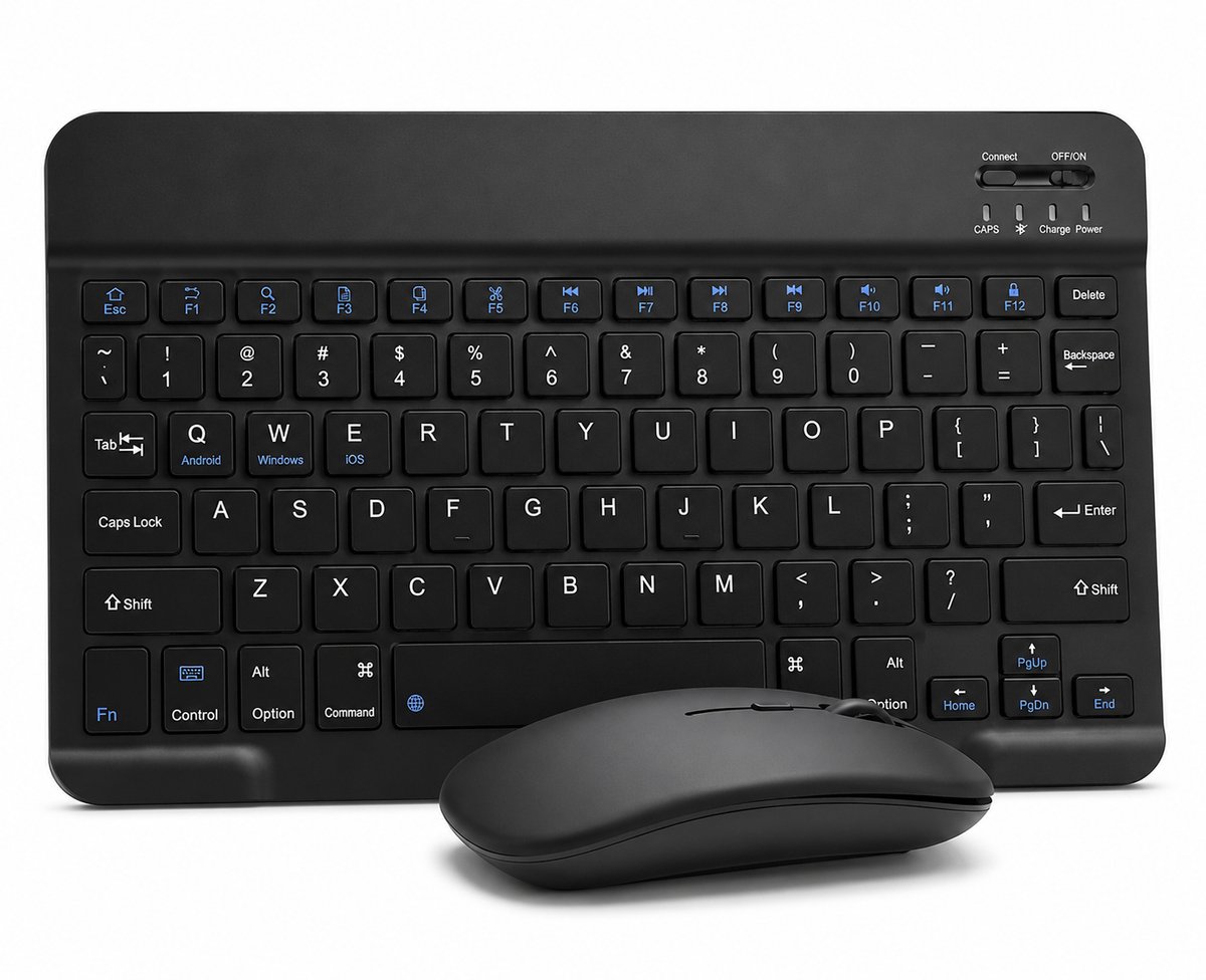 Eisenz Mouse & Keyboard Kit Ultra Thin Wifi + Rechargable - Black