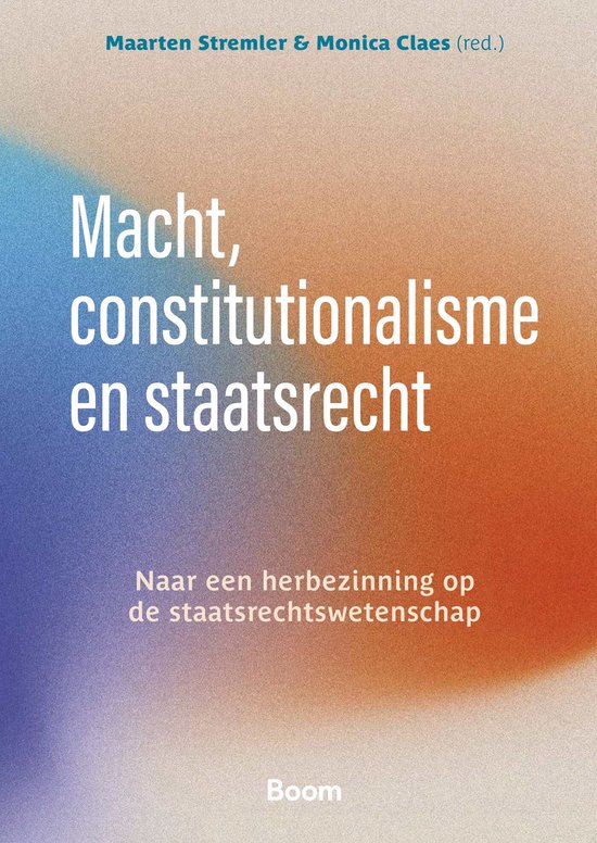 Macht, constitutionalisme en staatsrecht - cover