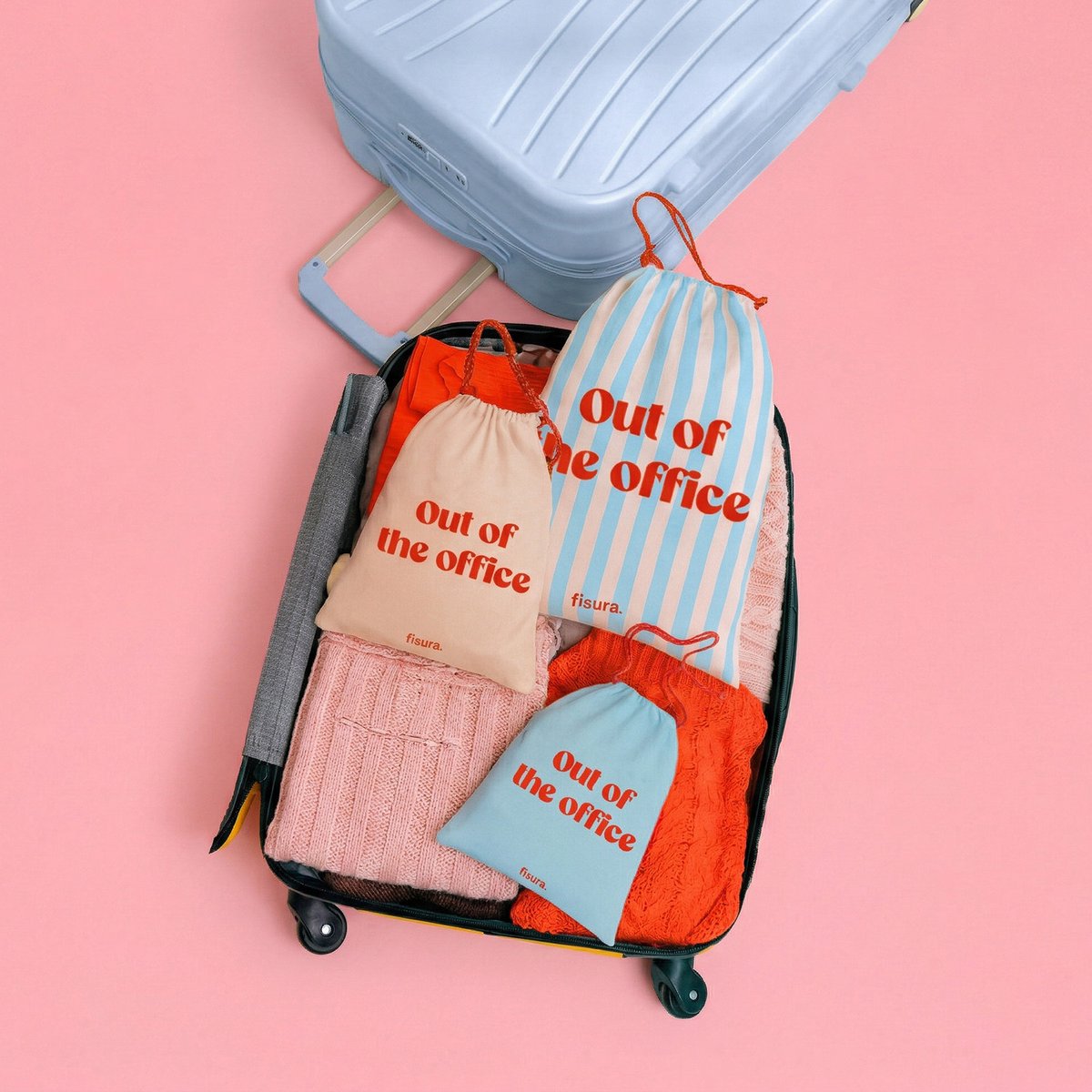Fisura Waszakken Out of the office (set van 3)