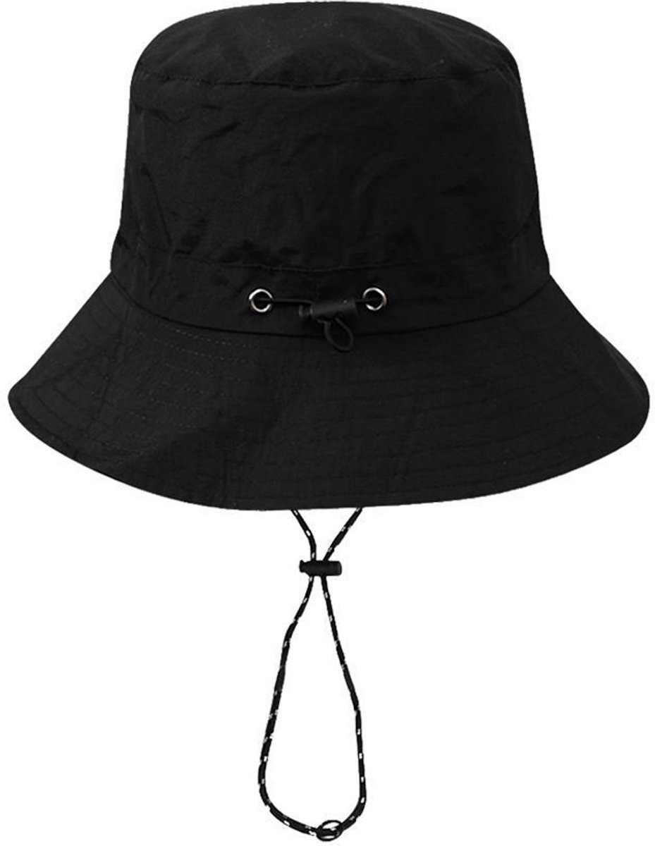 VHV - Hoed - Zonnehoed - Bucket hats - Zonnehoed dames - Waterdichte bucket hats - Opvouwbare vissershoed - Compacte zonnekap - Voor lichtgewicht wandelhoed - Voor Heren en dames - Zwart