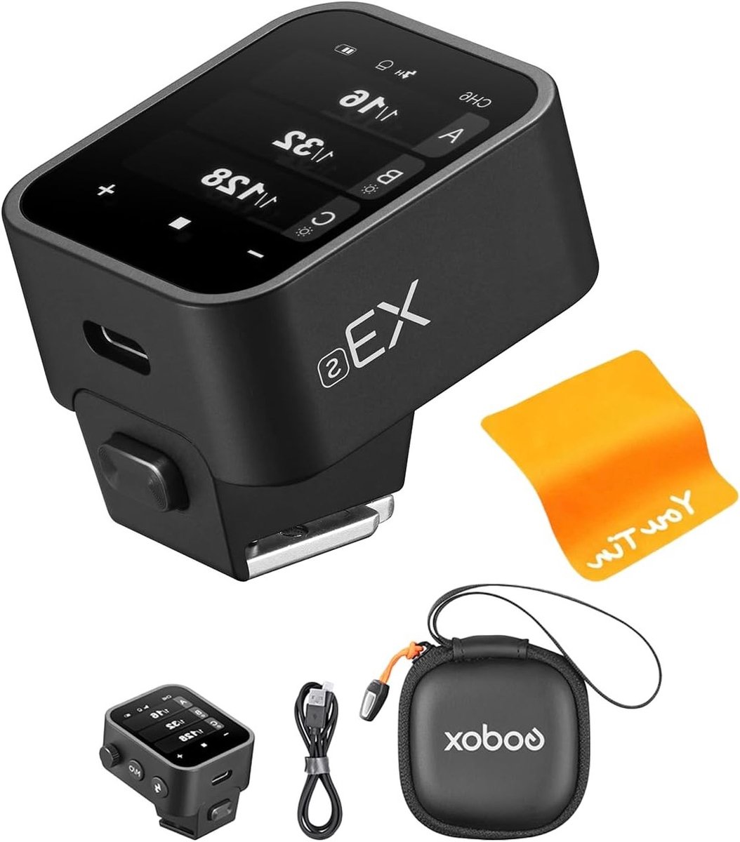 Draadloze Trigger Transmitter voor Sony Camera's, 2.4G TTL Flitstrigger met OLED Touchscreen en Ingebouwde Lithiumbatterij, Duurzaam en Betrouwbaar