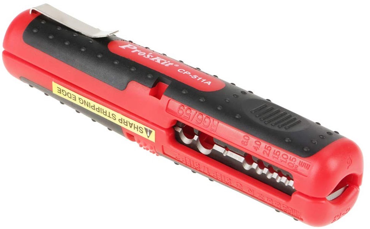 By shayne - Multifunctionele Kabelstripper - Professionele Draadknipper - Handgereedschap - Striptang - Ideaal voor Elektriciens - Draadstrip en Knip.