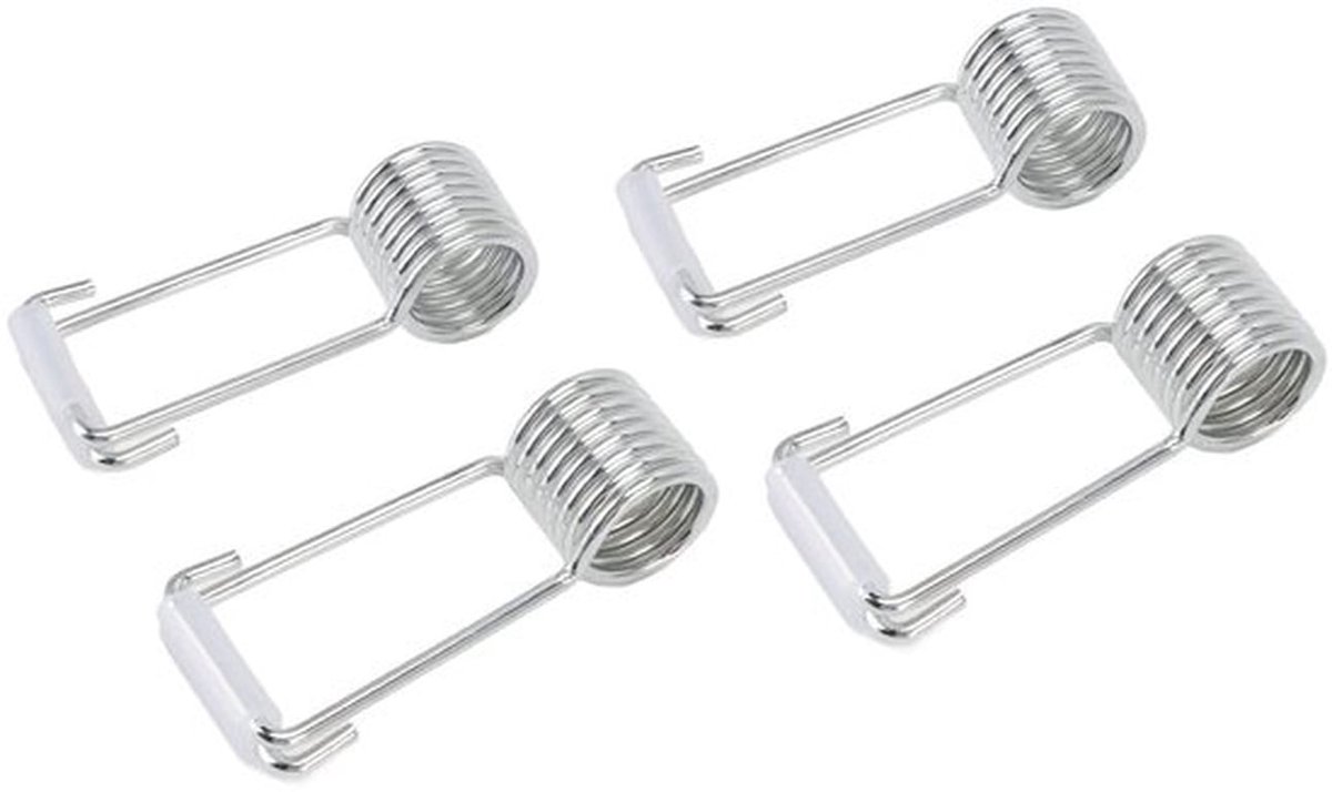 Deur Sluiter Model D4 - RVS 4PCS - Voor Automatische Sluiting van Binnendeuren