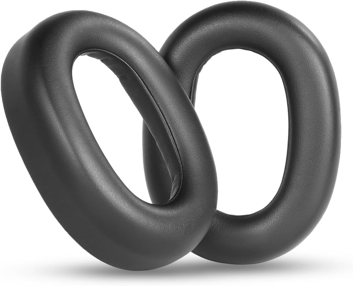 Vervangende Oorkussens voor Jabra Evolve2 85 UC/MS Draadloze Hoofdtelefoon, Zacht Leer en Geheugenfoam voor Comfortabel Gebruik