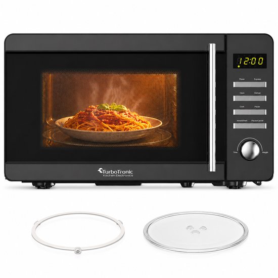 Turbotronic MW20 Vrijstaande Magnetron - Microwave - 20 Liter - Zwart