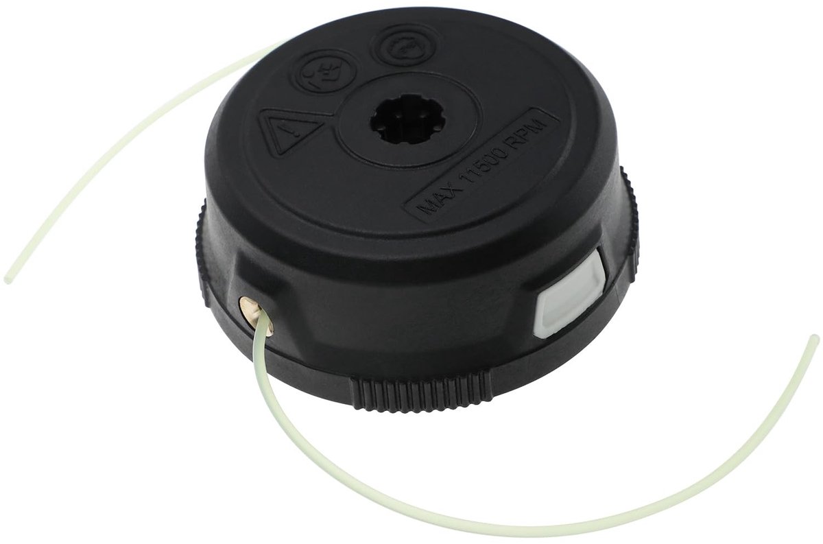 Livia home Trimmerkop - Compatibel met Stihl - 2 mm Nylon Lijn - Vervangt 4009 710 2106 - Geschikt voor 57 en 52 - Onkruideter