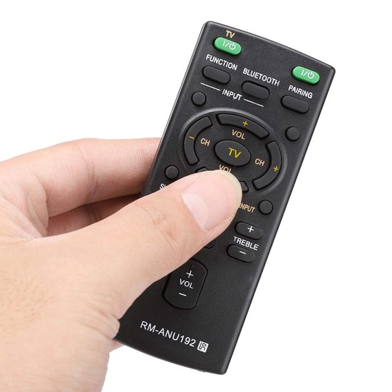 Smoakez - Soundbar-afstandsbediening - Vervangend model - Ergonomisch ontwerp - Hoogwaardige kwaliteit - Geschikt voor Sony Sound Bars - Infrarood ... van smoakez — afbeelding 4
