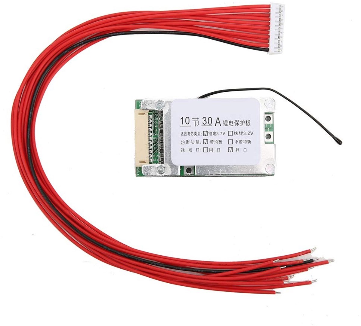 Dailygoods - Lithiumbatterij 36V - Beschermingsbord 30A - Voor Elektrische Auto - Batterijpakket met Kabel - Elektrische Stroomassistentauto - Geschik