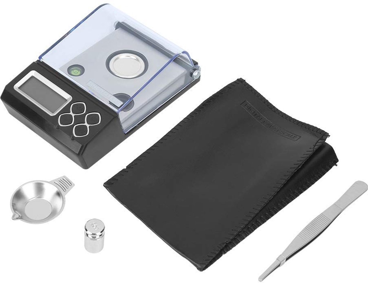 Pocket Scale - Mini Digitale Weegschaal 30g/0.001g voor Juwelen en Laboratorium