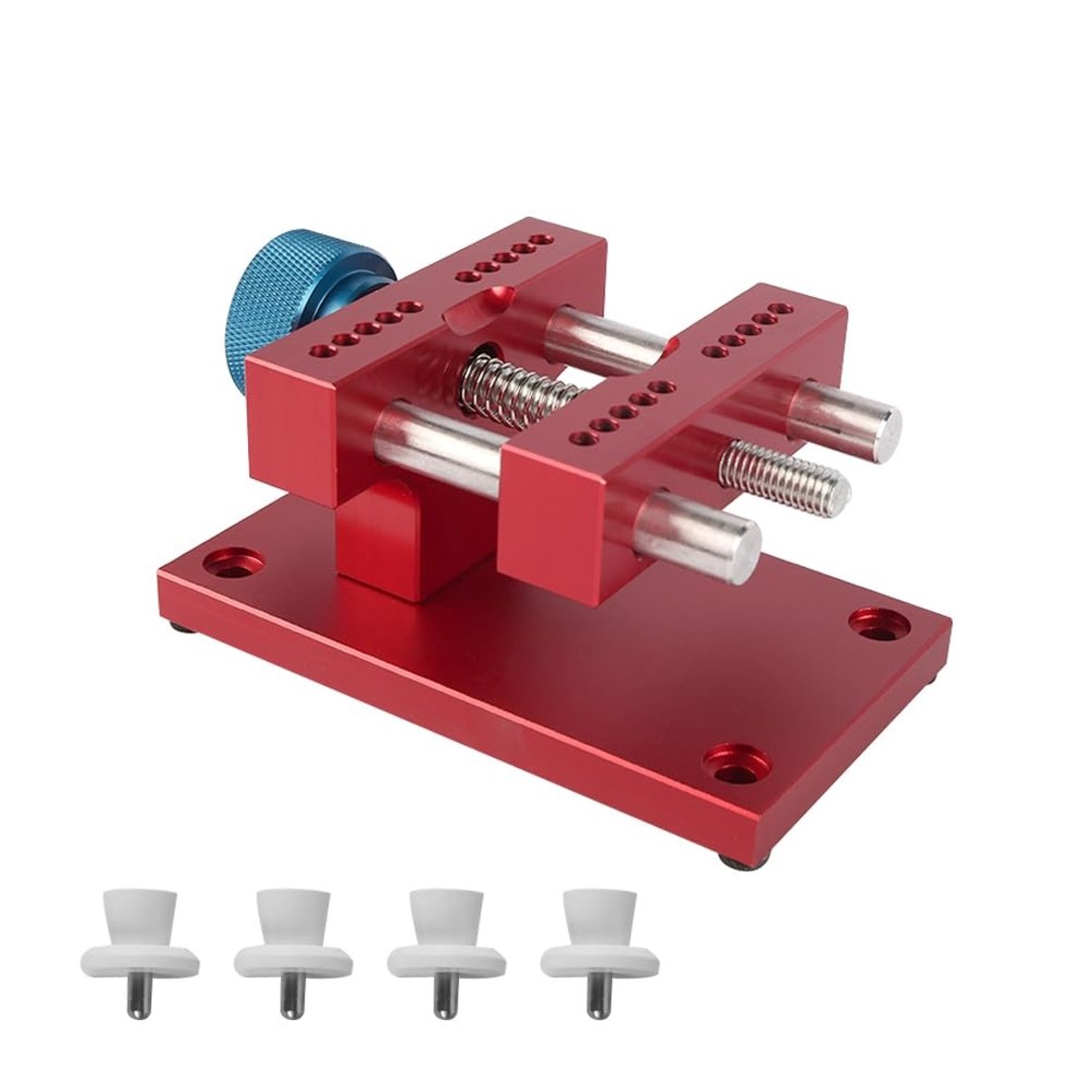 Dailygoods - Horloge Reparatie Gereedschap - Verstelbare Horlogekast Houder - Krasvrij Ontwerp - Geschikt voor Diverse Uurwerken - Handig voor Horloge