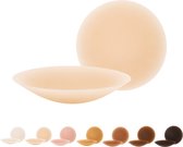BOOBEES Silicone Nipple Covers - Size M - 10cm - Biscuit