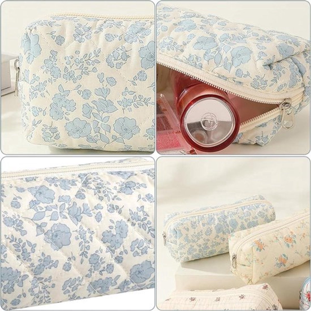 Esthetic Stuff Clean Girl Make-uptas Meerkleurig - Maat L