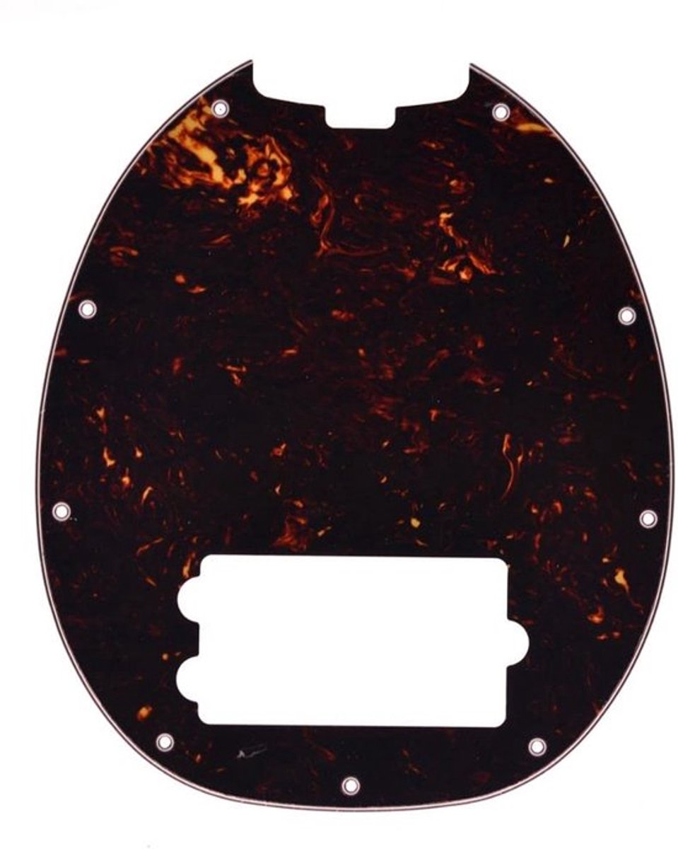 Bass Pickguard Stingray MM4 voor MM2 4 Snaars Gitaar Onderdelen Donker Schildpad