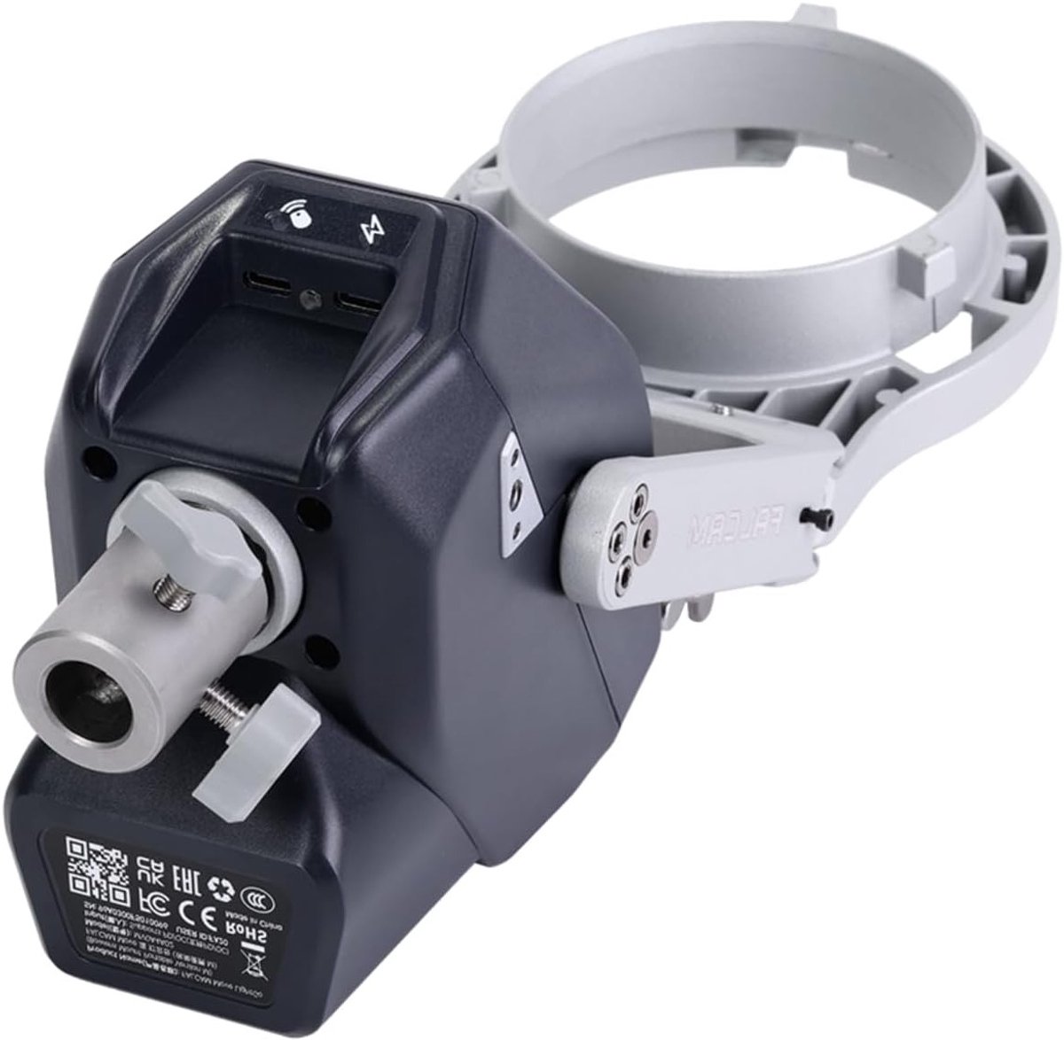 Verstelbare lichtstatief met afstandsbediening, 170° kanteling en 450° rotatie, geschikt voor studio en buitengebruik, V-Mount batterijoptie