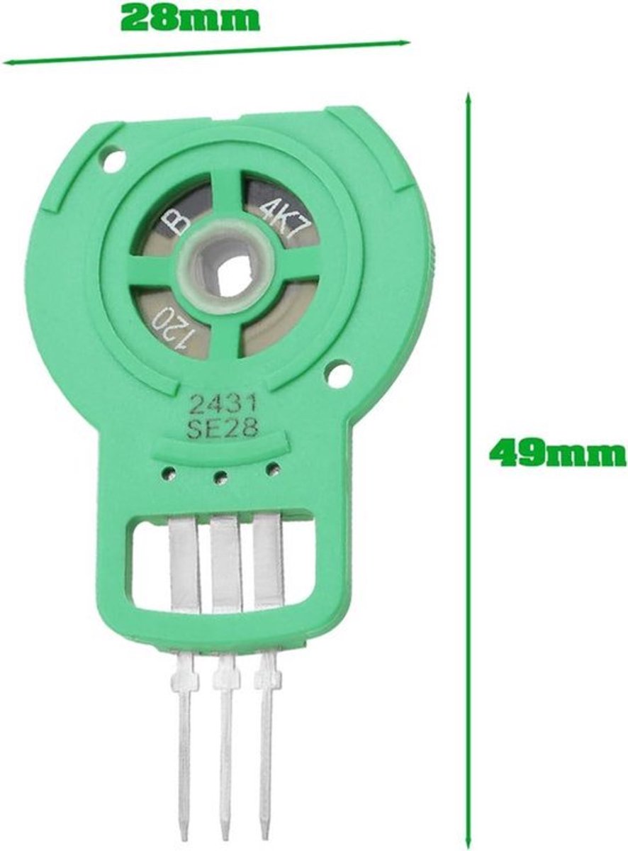 4 Stuks Airconditioning Weerstand Sensor 4.7K Compatibel met Positie Sensor