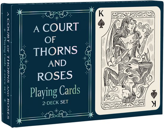 Sarah J. Maas-A Court of Thorns and Roses Official Playing Card Set (Night Court Inner Circle)