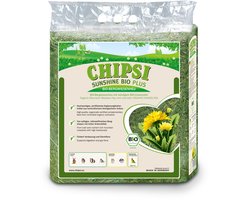 Chipsi Sunshine Bio Plus Weidehooi Paardenbloem - 600 gr