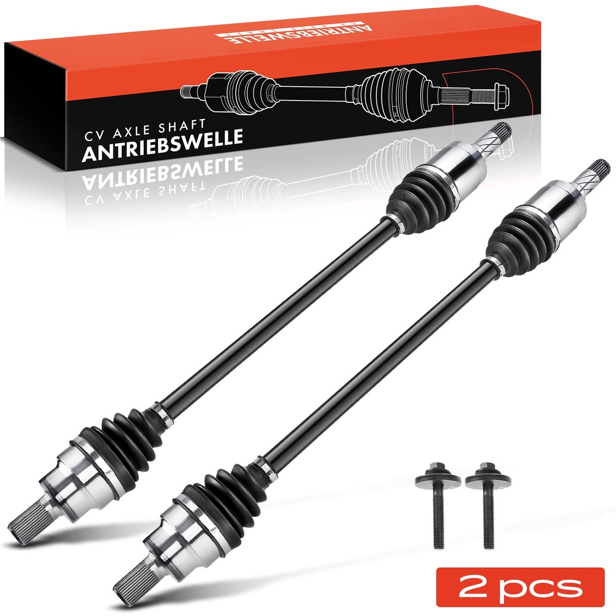 Frankberg 2x Aandrijfas Achteras voor Volvo XC90 I 275