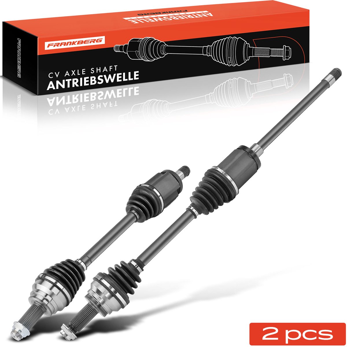 Frankberg 2x Aandrijfas Vooras voor BMW X5 E70 F85 X6 E7
