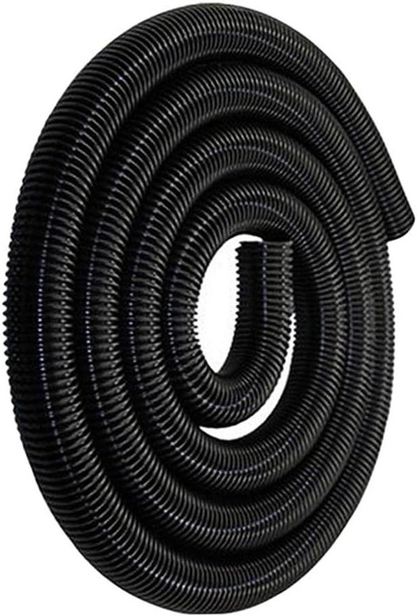 Stofzuiger slang - Verlengstuk buis - Afstoffen en reinigen - Universele aansluiting - 50 mm binnendiameter - Zwart