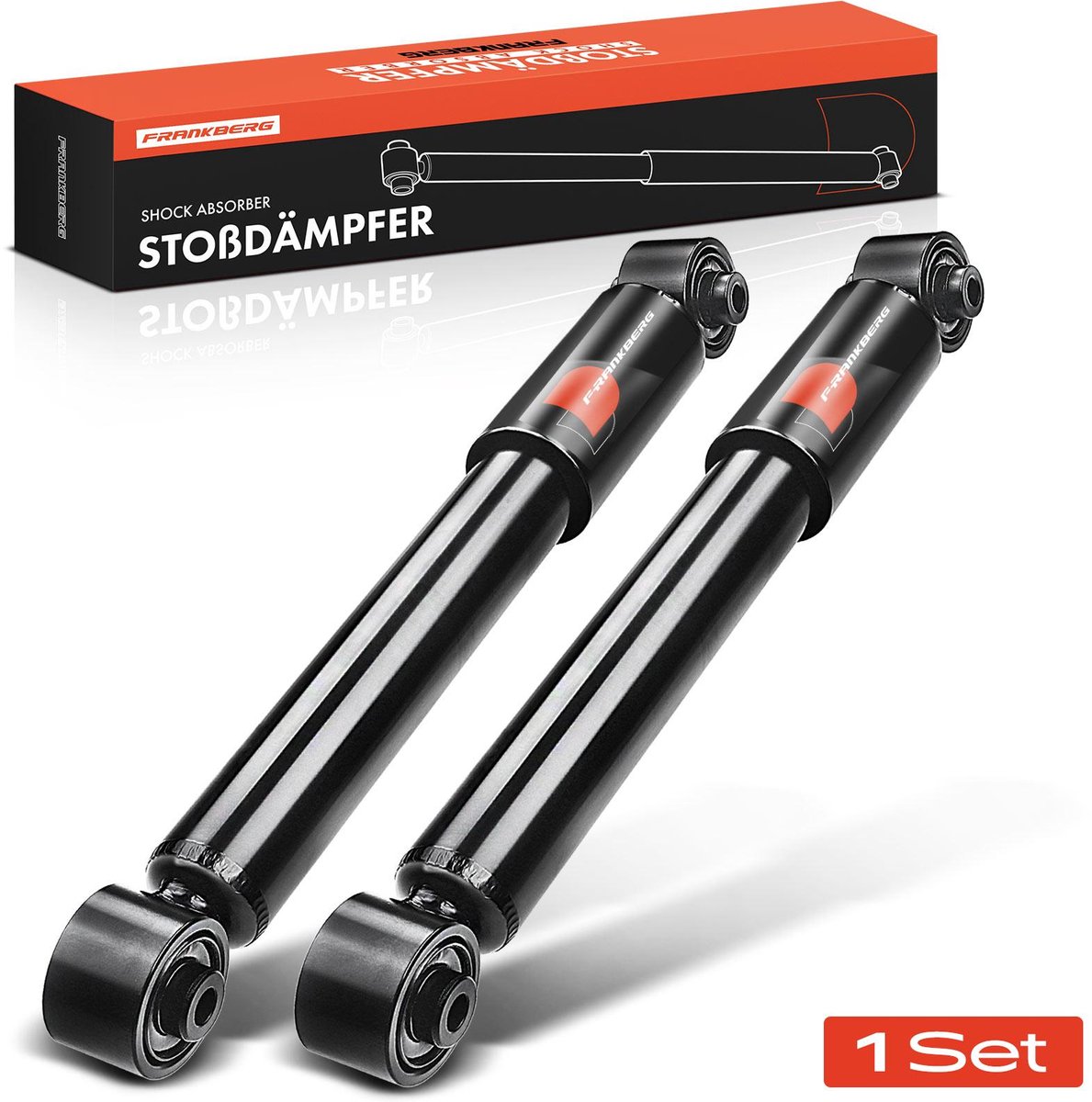Frankberg 2x Demper Achteras voor Smart