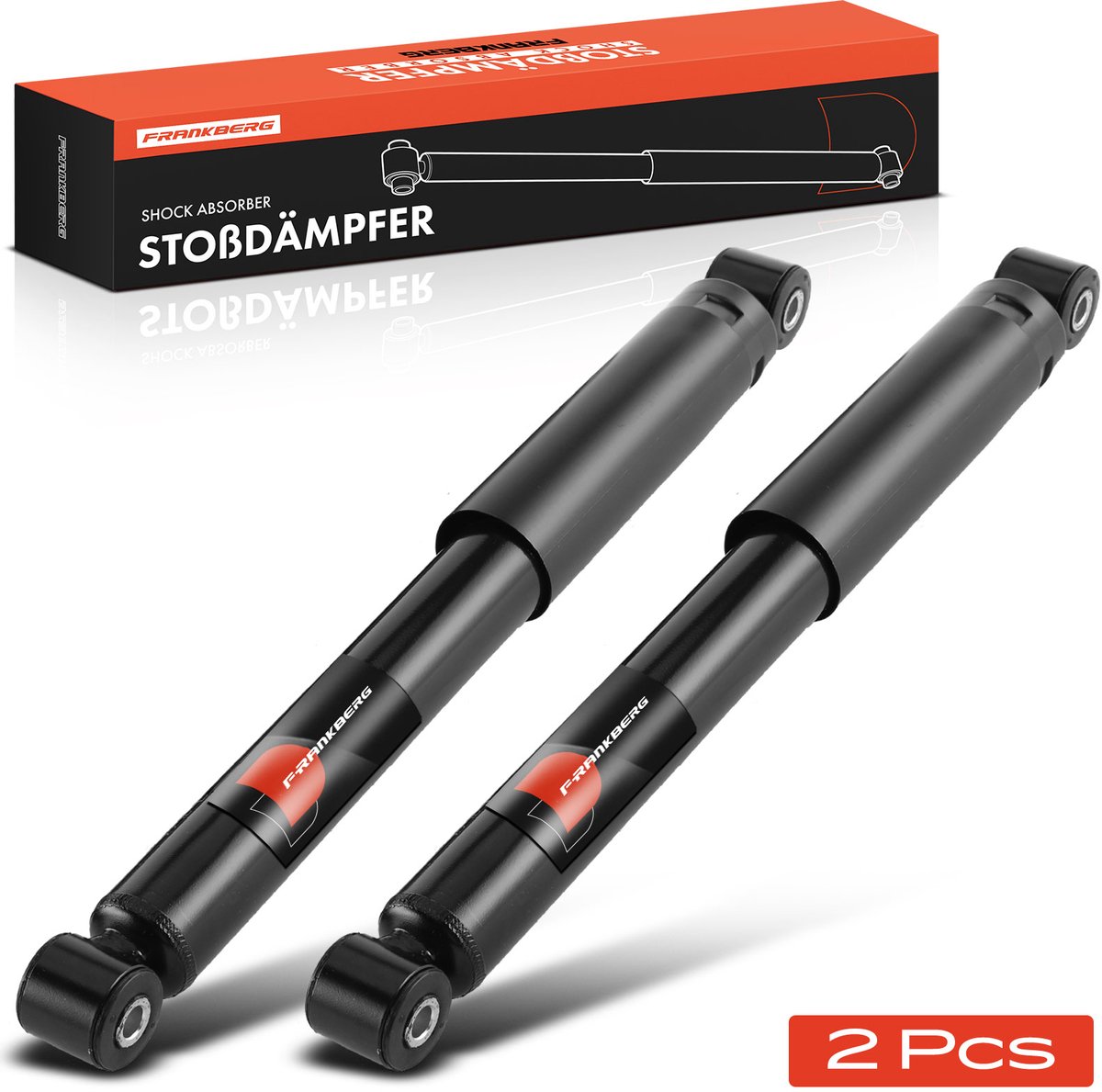Frankberg 2x Demper Achteras voor FORD