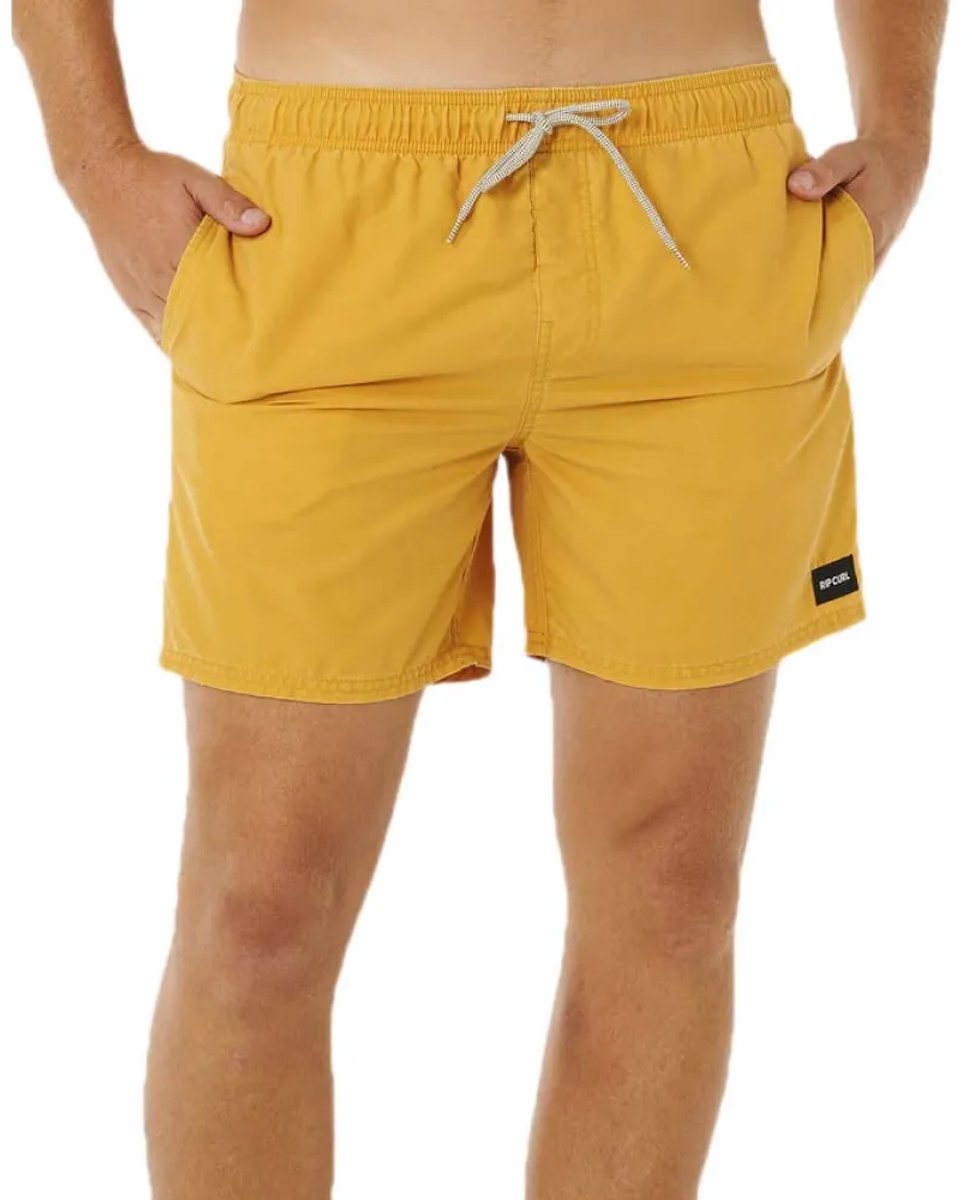 Rip Curl Offset Washed Volley Zwembroek M Man Golden Hour