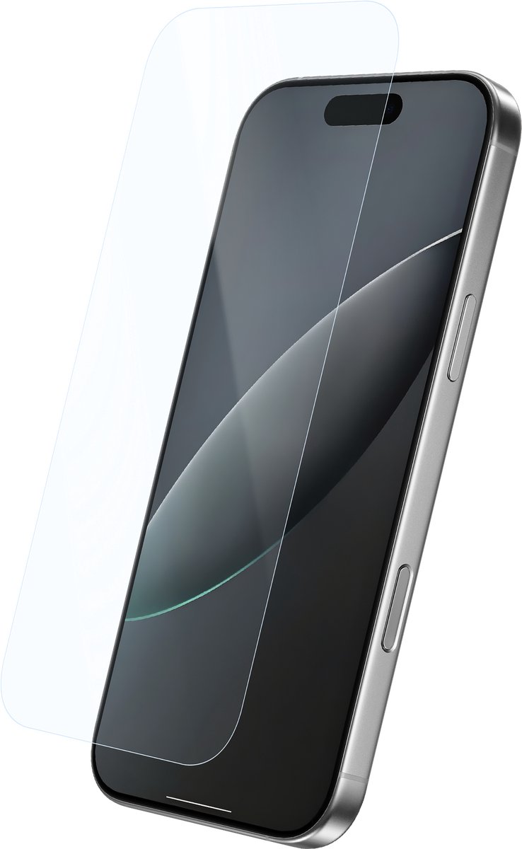Just in Case screenprotector geschikt voor iPhone 17 / 17 Pro / 16 Pro - Screenprotector Gehard Glas