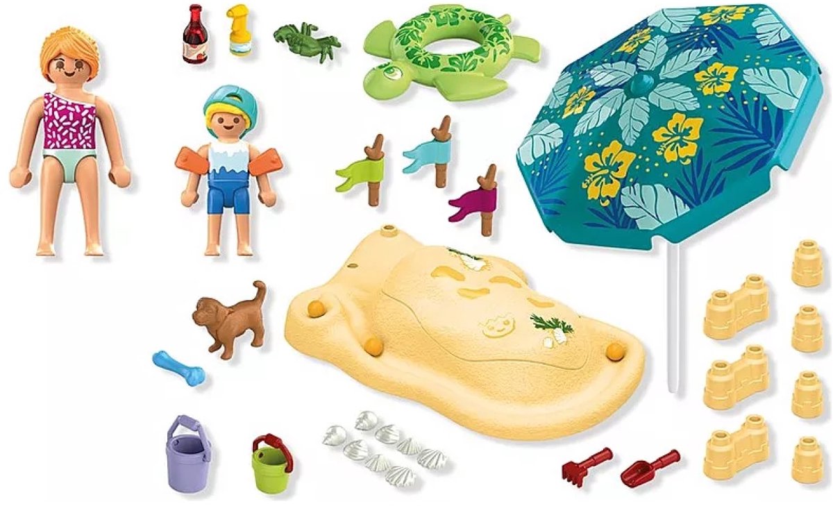 PLAYMOBIL My Life Vakantie op het strand 71906 — afbeelding 2