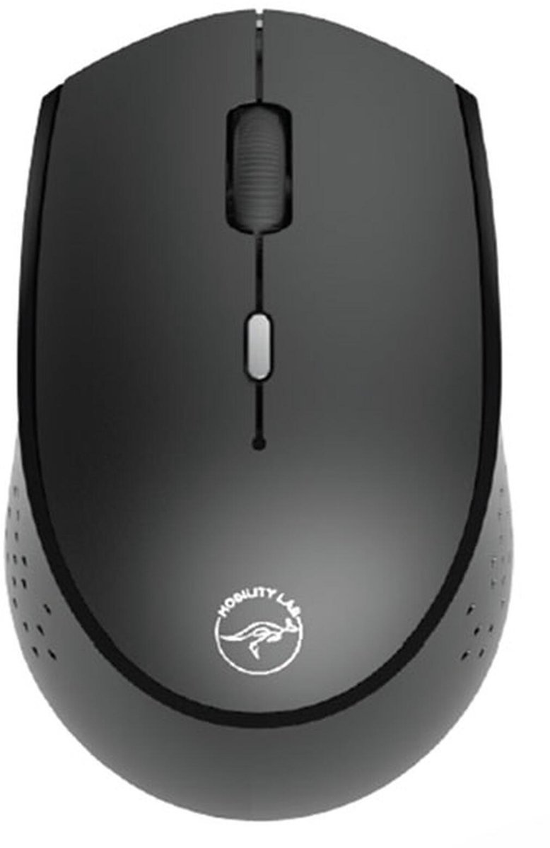 Muis - 2x Bluetooth + 2,4 GHz USB-ontvanger - MOBILITY LAB - POP GUM - Zwart
