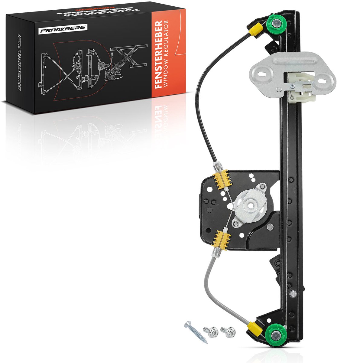 Frankberg 1x raamregelaar achter links voor Dacia Duster Sandero