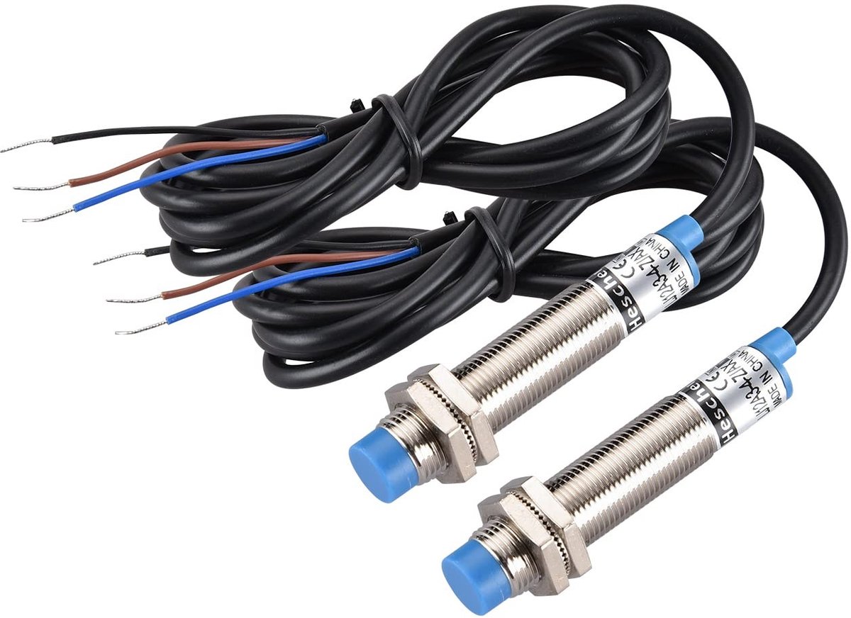 aladdien - Inductieve Naderingssensorschakelaar - normaal gesloten - 4 mm - 10-30VDC - 2 stuks - Sensor