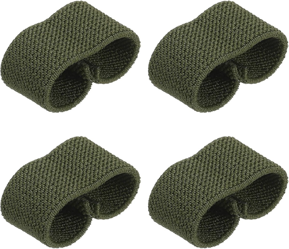 Elastic Strap Keepers - Strap Organizers - Web Belt Loop Stays