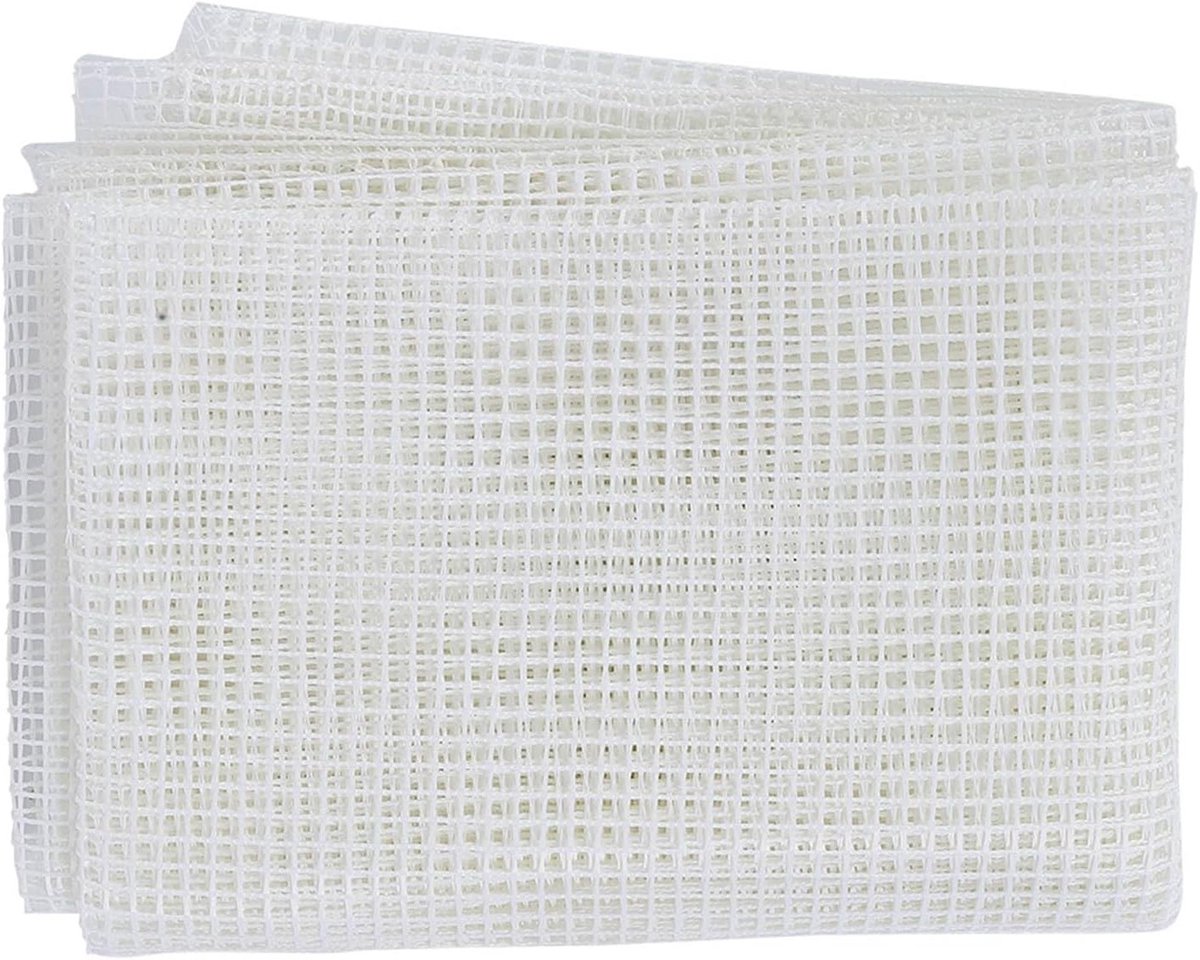 Haakgereedschap Set voor Handgemaakte Tapijten, Vezeldoek voor DIY Projecten, Breiaccessoires en Haakbenodigdheden (Griddoek 150 x 100 cm)