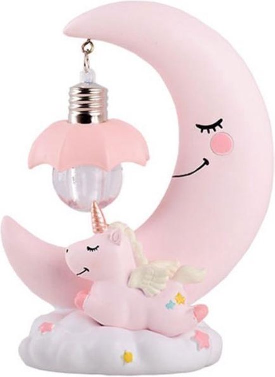 Baby Nachtlampje - Eenhoorn kinderlamp voor nachtkastje - Babykamer  Verlichting -... | bol.com