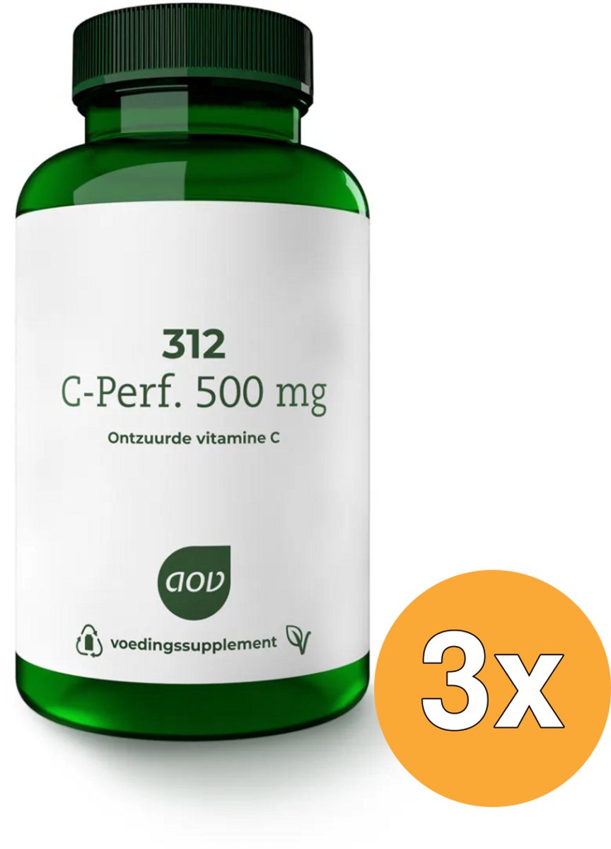 3x AOV 312 C-Perfect 500mg (120 tabletten)
