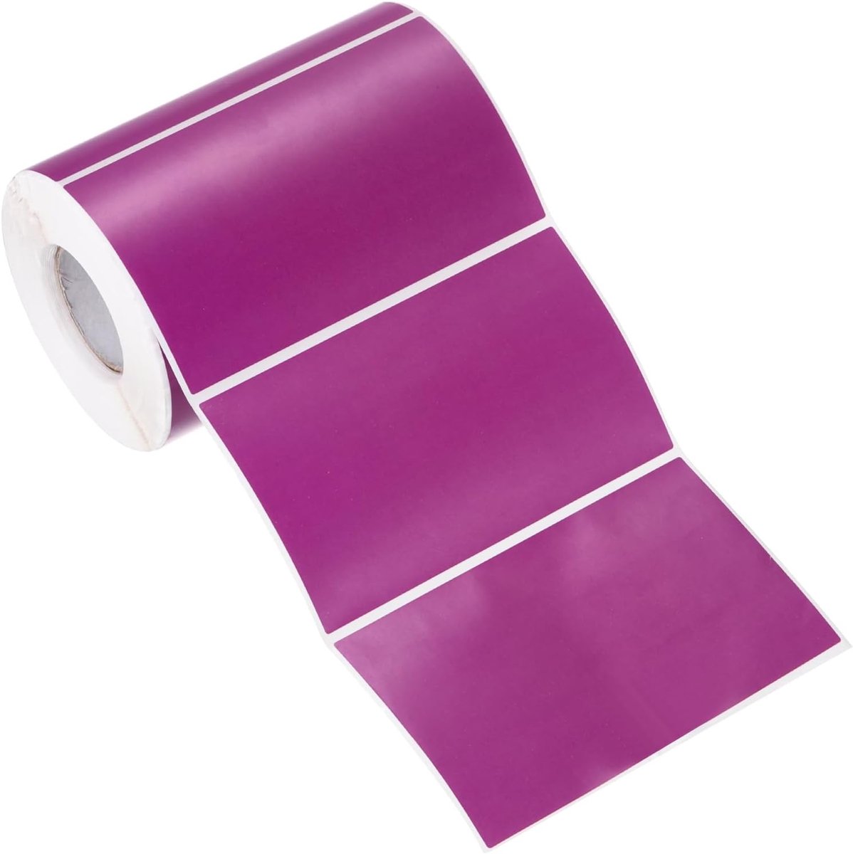 Rectangular Color Coding Labels 15x7.5cm - 500pcs Rectangle Colored Labels Sticker - Moving Stickers Label Tags voor Inventory - Office - Home - Packaging Box - Donker Paars