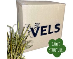 Hooi - Groen ruwvoer - 5 kg - Knaagdieren - Paarden - Kunstmatig gedroogd gewas - Grove structuur - Drogerij Vels