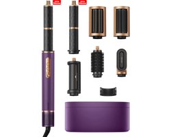 Dreame AirStyle Pro - 7-in-1 Professionele Föhn- en Stylingset - 7 Opzetstukken - NTC Temperatuurregelaar - Snel, Stil en Efficiënt - Paars - 2026 version