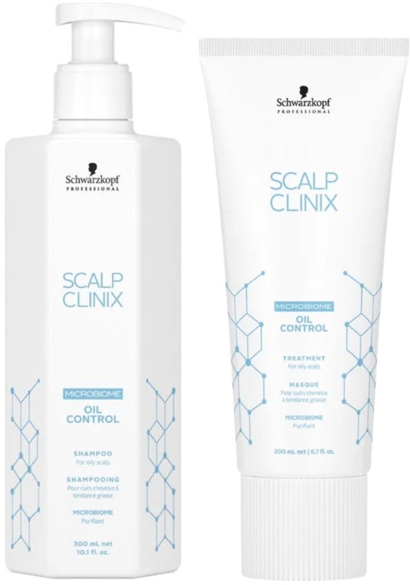 Fibre Clinix - Scalp Clinix Oil Control Set - 300+200ml
