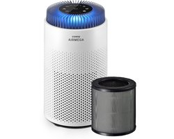 Coway Airmega 50 Luchtreiniger - Air Purifier – 120 m³/u - HEPA filter + koolstoffilter - Verwijdert tot 99,97% van fijne en ultrafijne deeltjes - Tegen stof, pollen, allergenen en geuren - Fluisterstil (18 dB) - ECARF gecertificeerd