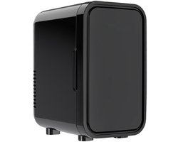 DnA® Mini Fridge - Mini vriezer - Diepvries - 4L - Mini Koelkasten - Zwart - 17cm x 14cm x 27cm