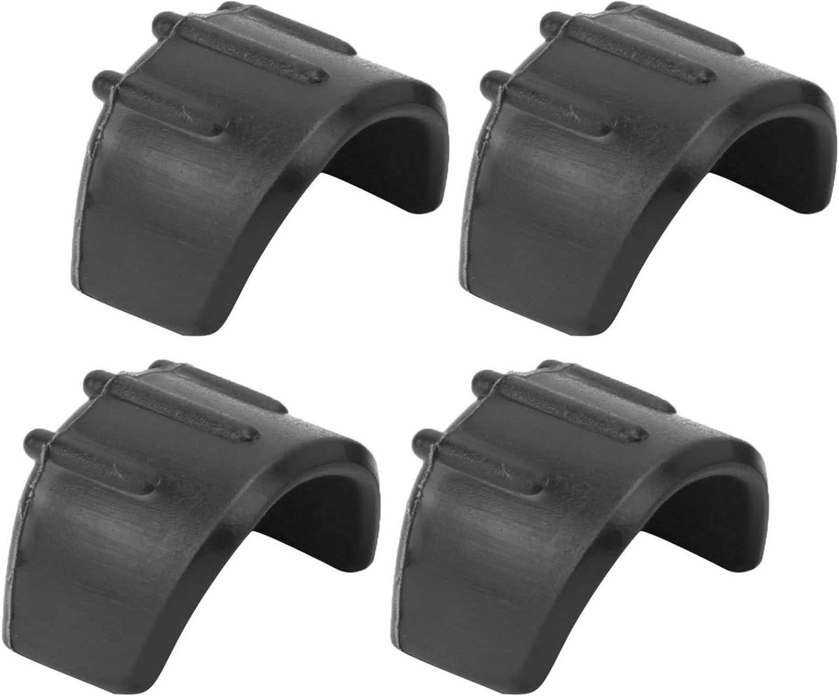 RC Schokabsorptie Cover - Demping Cover - RC Auto Bescherming - Slijtvast Slagvast - 4 Stuks Set - Zwart