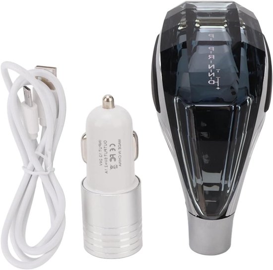 LED Versnellingspook - Kristallen Pook - Interieur Personaliseren - Touch Geactiveerde Kleuren - M12 M10 M8 - Multicolor