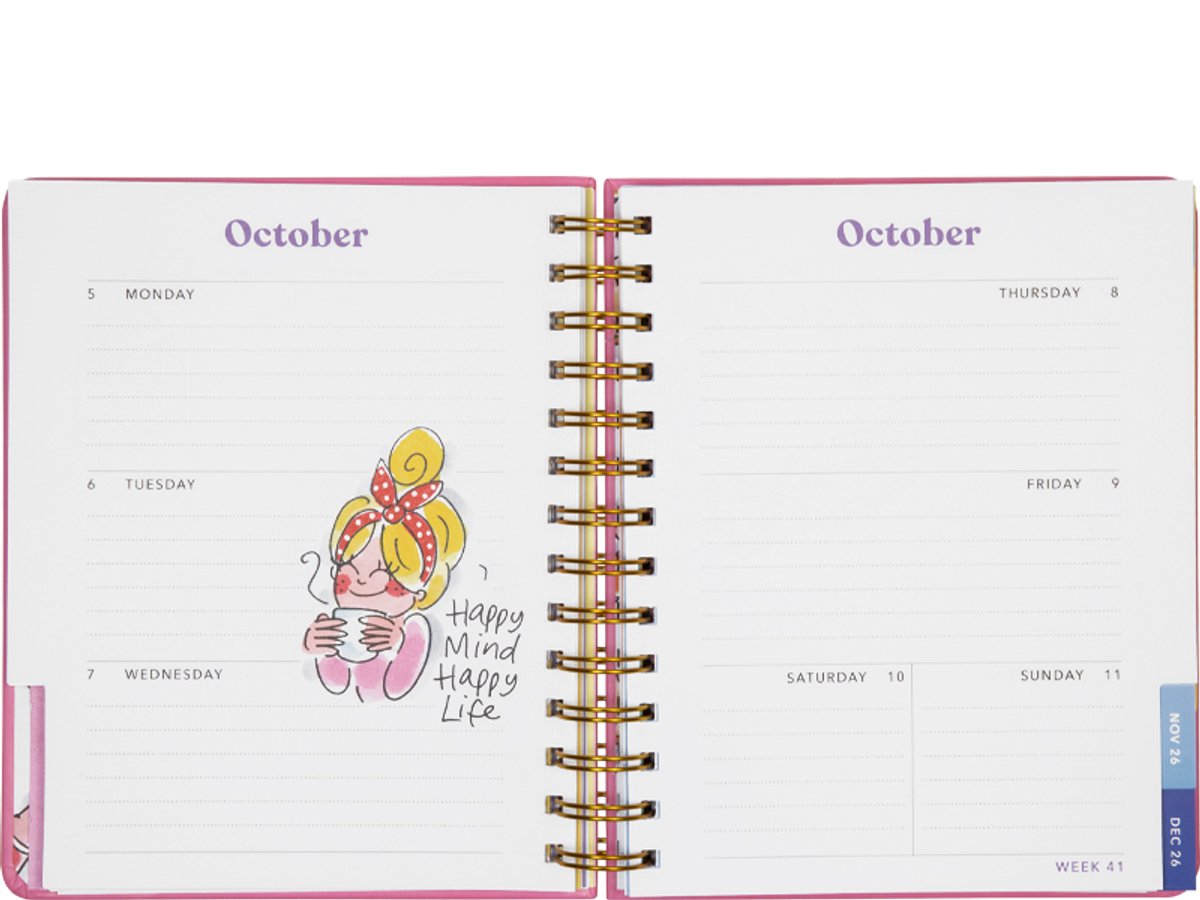 Blond Amsterdam: Schoolagenda 2026-2027 — cadeau in Kalenders & Planners - foto 3