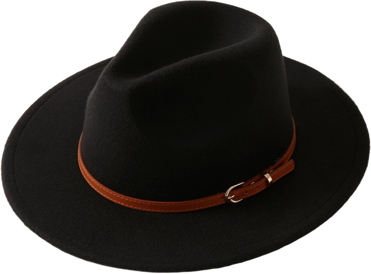Emilie collection - hoed - zwart - fedora - klassiek