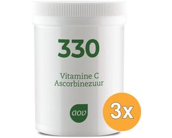 AOV 3x 330 Vitamine C ascorbinezuur (250 gr)